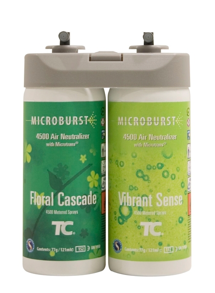 Lugtfjerner, TC, Duetrefill - Floral Cascade & Vibrant Sense - 4 stk. pakke