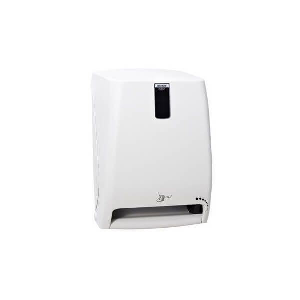 Katrin Ease Sensor, elektronisk dispenser til håndklæderuller, hvid