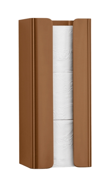 Toiletpapir-holder til 3 stk ekstra ruller - Kobber - Proox One Kobber