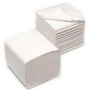 Toiletpapir i ark, 2 lags - karton med 9000 ark.