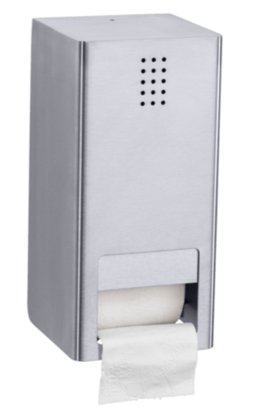 Toiletrulle-holder dobbelt, rustfri stål, Proox One Pure - PU-300