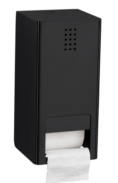 Dobbelt toiletrulle-holder - Sort - Proox Dark Passion - DP-300