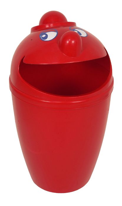 Affaldsspand - Clown, Rød, 75 l