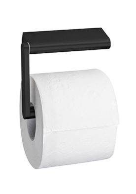 Toiletrulleholder, sort , PROOX Dark Passion