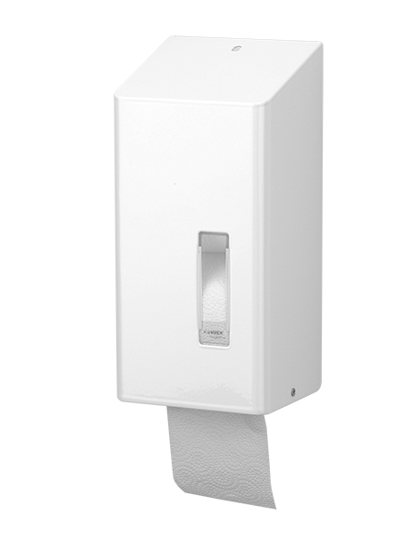 Dispenser til toiletpapir i ark - SanTRAL BUU 1, Rustfri stål