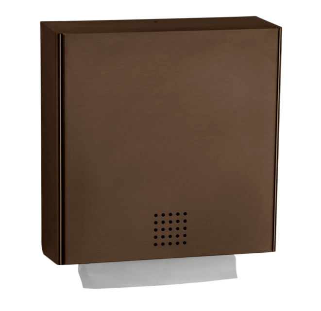 Papirsdispenser Proox ONE bronze - 550 ark.