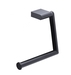 Toiletrulle-holder, enkelt rulle, sort rustfri stål, Proox Dark Passion - DP-380