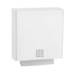 Papirdispenser til håndklædeark - hvid lakeret stål - Proox SnowFall - 300 mm. / ca. 550 ark.