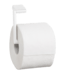 Toiletrulle-holder, enkelt rulle, hvid stål, Proox Snowfall - SF-380