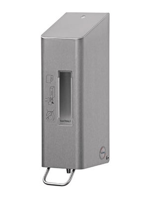 Dispenser til toiletrens - SanTRAL TSU 5 spray - Rustfri stål - 600 ml.