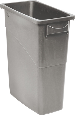 Slim Jim affaldsbeholder, Grå, 60 liter